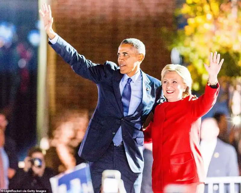 barack obama hillary clinton 2016