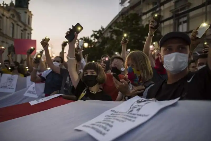 bielorussia, proteste per la rielezione di lukashenko 27