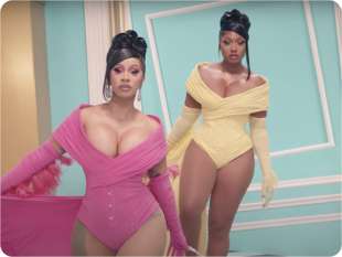 cardi b e megan thee stallion