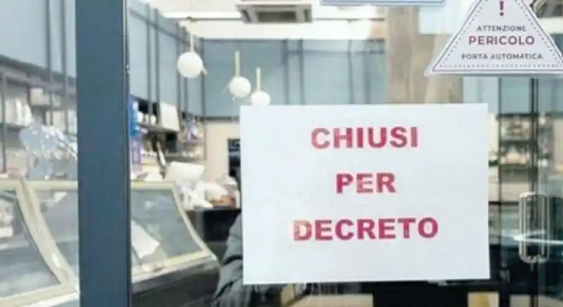 chiusi per decreto