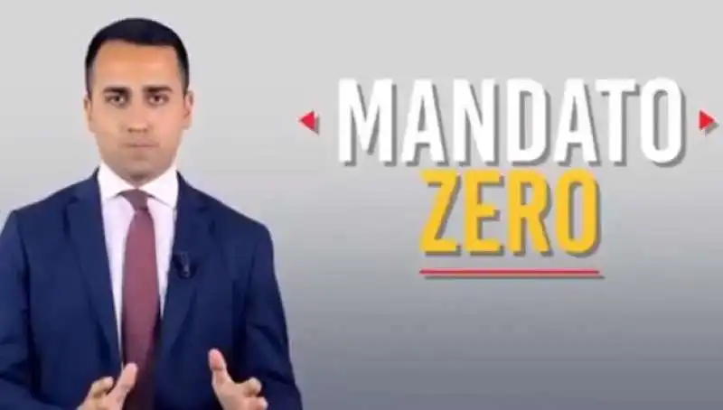 DI MAIO E IL MANDATO ZERO