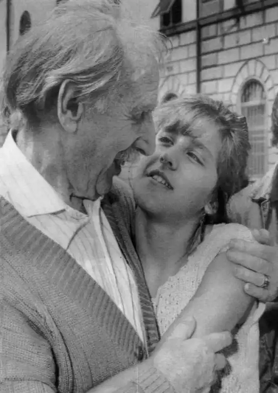 ettore geri con la figlia soraya 