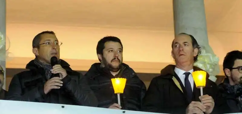 gianluca forcolin matteo salvini luca zaia 