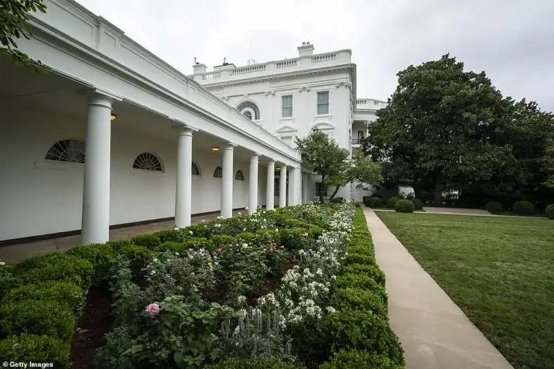 giardino delle rose con i trump  4