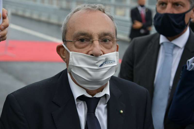 giuseppe bono inaugurazione nuovo ponte di genova