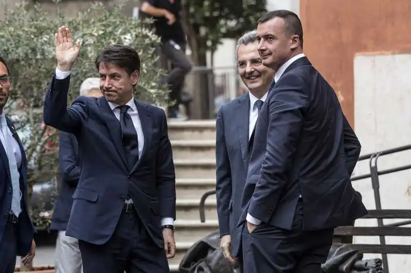 giuseppe conte marco impagliazzo rocco casalino