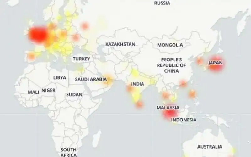 gmail  down 3