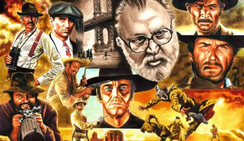  i personaggi di sergio leone 