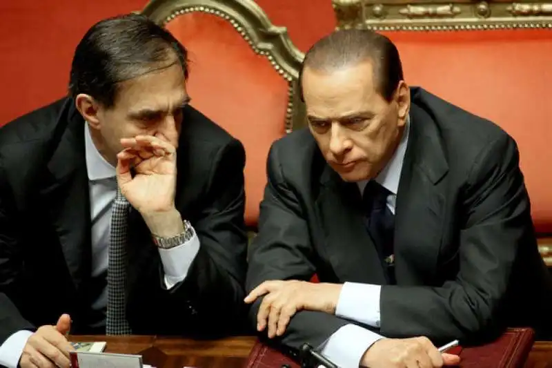 IGNAZIO LA RUSSA SILVIO BERLUSCONI 