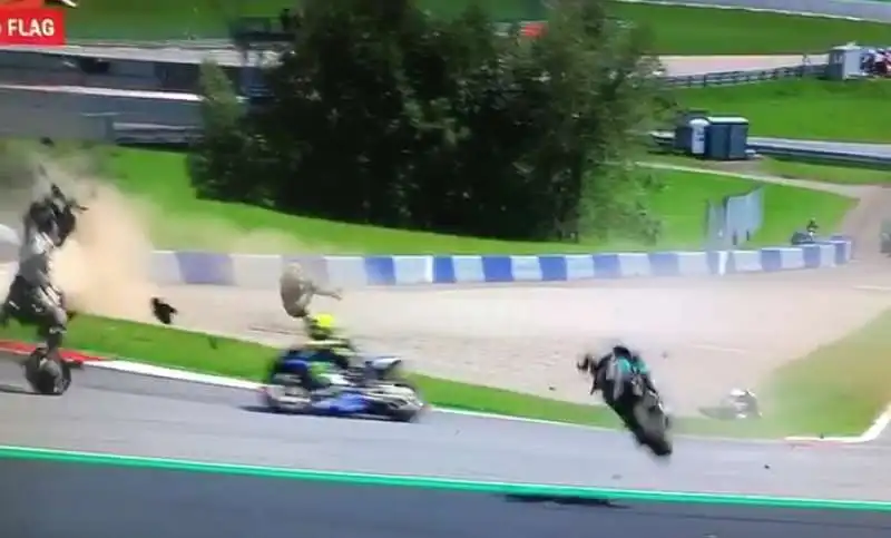 incidente moto gp rossi morbidelli