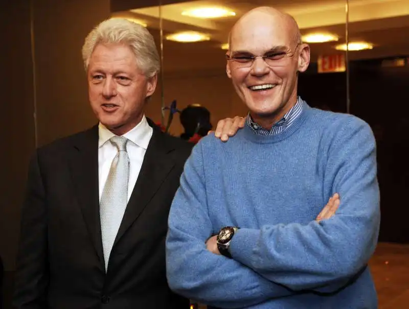 james carville e bill clinton