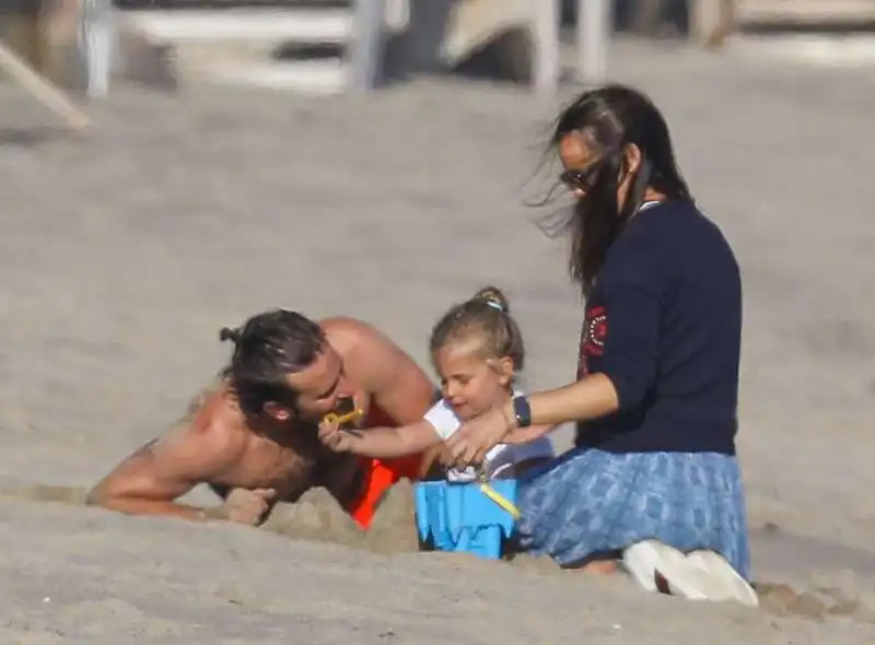 jennifer garner, bradley cooper e la figlia lea 5