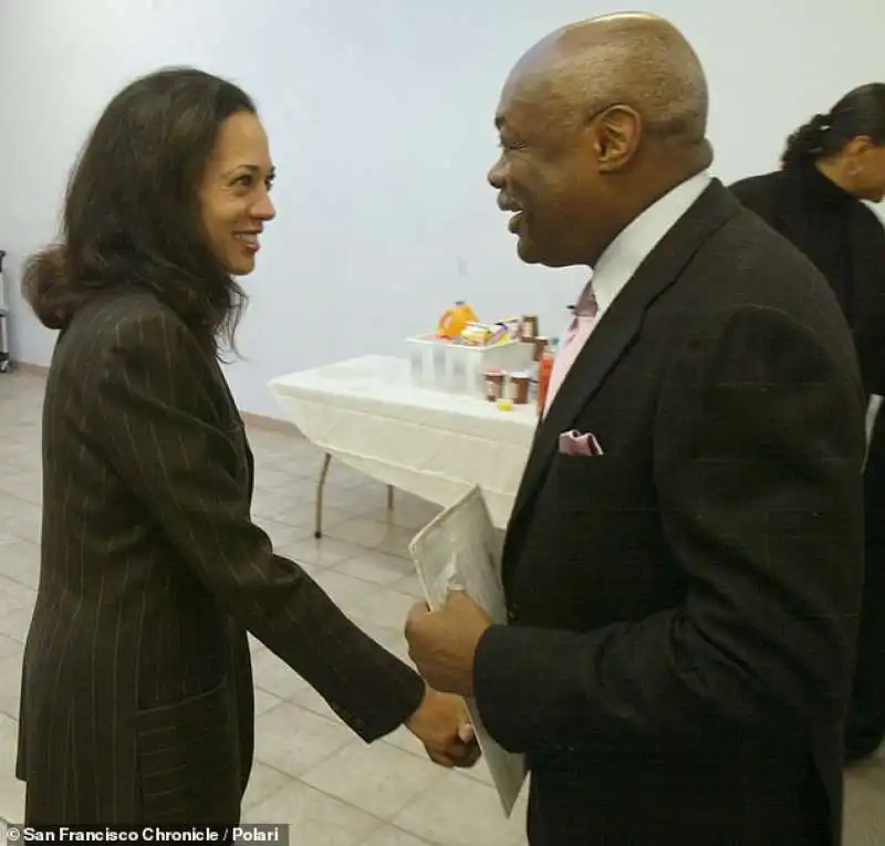 kamala harris e willie brown nel 2003