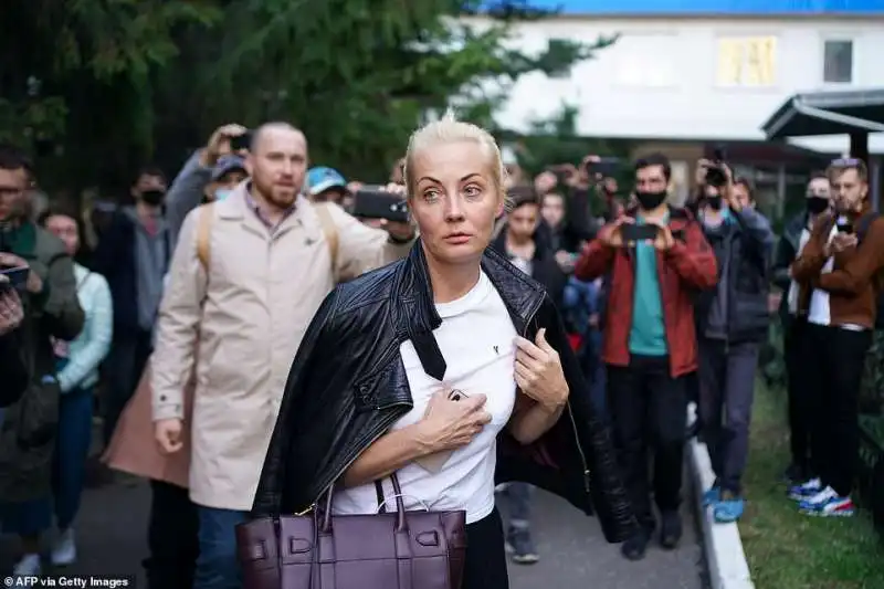 la moglie di navalny yulia