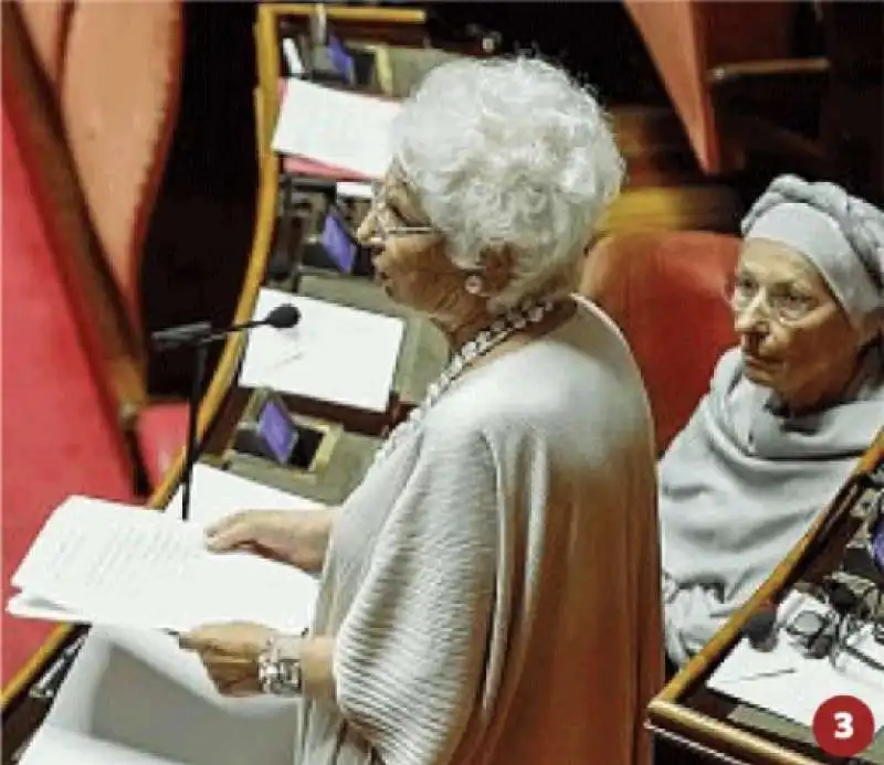 liliana segre in senato