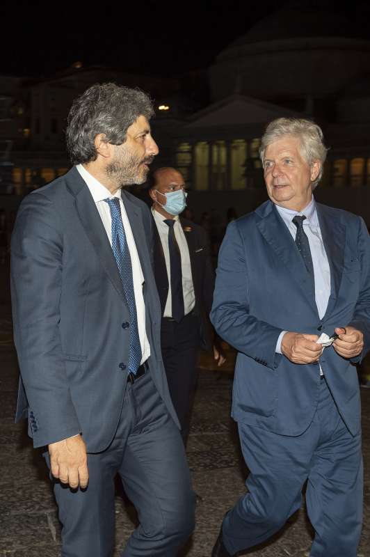 Lissner e Roberto Fico Reggia di Caserta