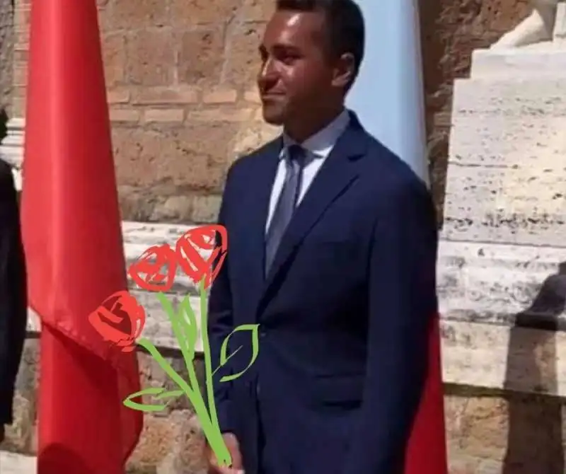 luigi di maio abbronzato   meme 3