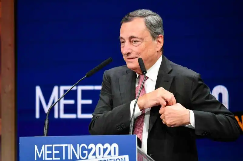 mario draghi al meeting di rimini 1