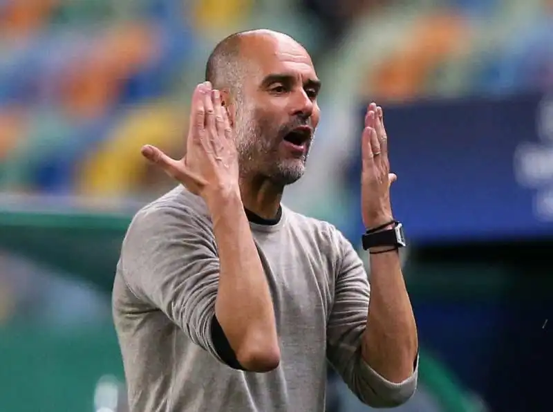 pep guardiola   manchester city lione