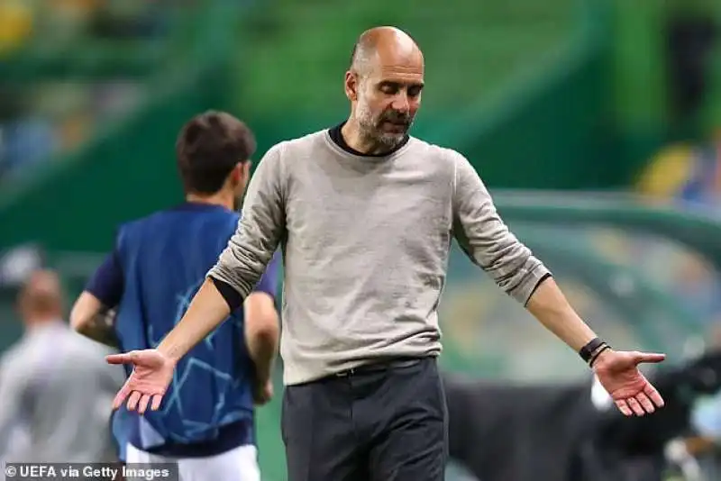 pep guardiola   manchester city   lione