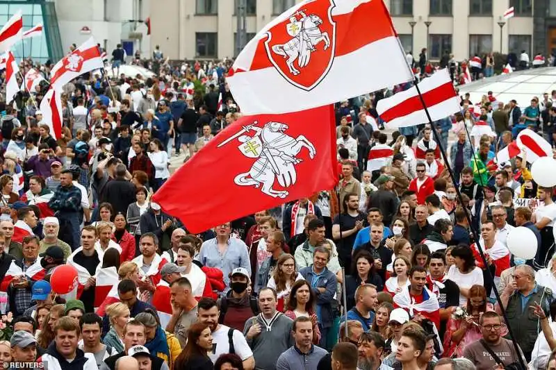 proteste in bielorussia   23 agosto 2020 20