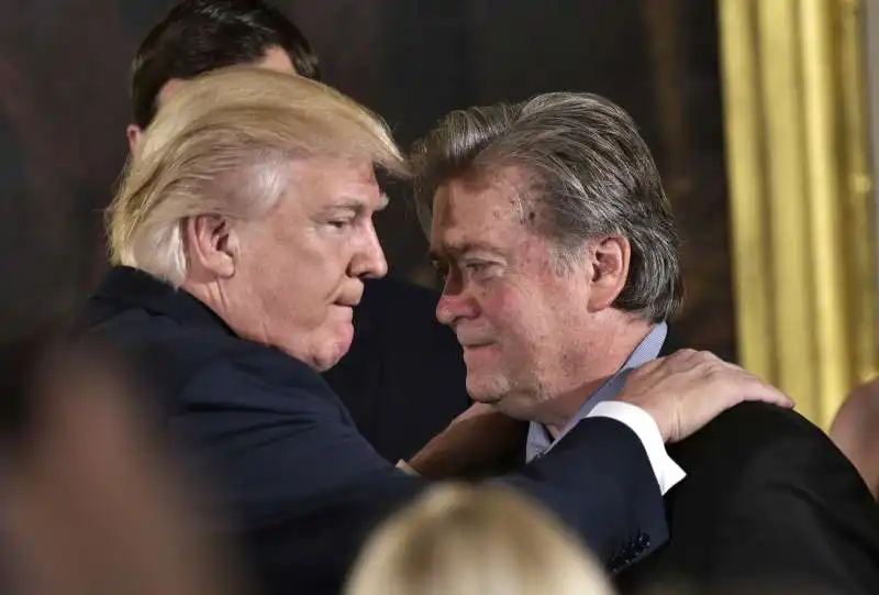 steve bannon e donald trump