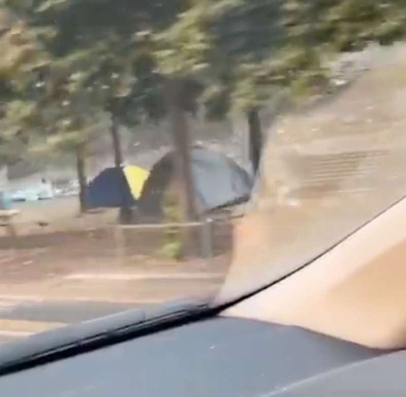 TENDOPOLI A VIALE PRETORIANO A ROMA