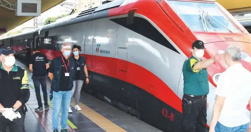 trenitalia misure anti  coronavirus