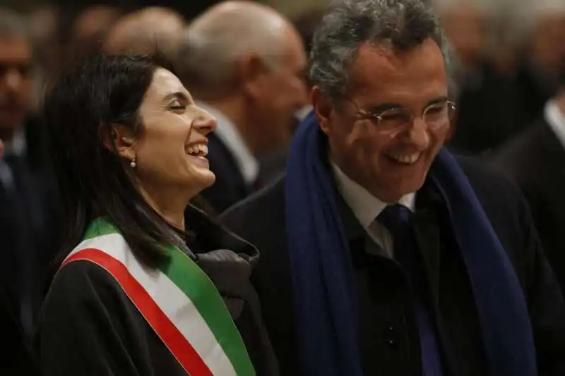 virginia raggi marco impagliazzo