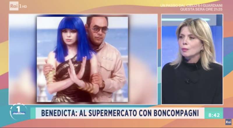 benedicta boccoli a uno mattina