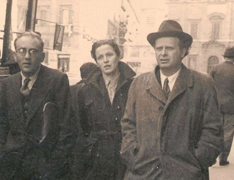 Bobi Bazlen, Angela Zucconi, Adriano Olivetti