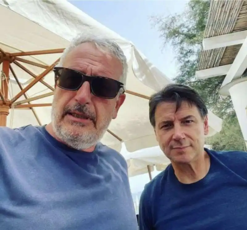 BOBO CRAXI E GIUSEPPE CONTE A SAN FELICE CIRCEO