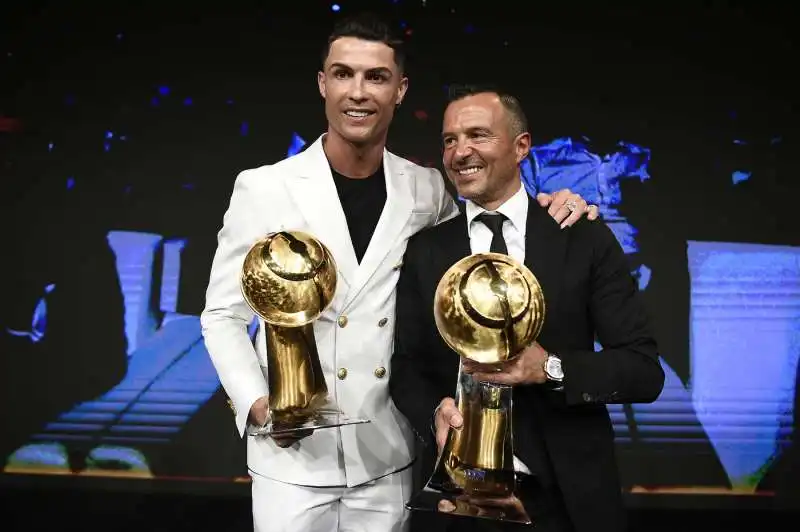 cristiano ronaldo e il procuratore jorge mendes 1