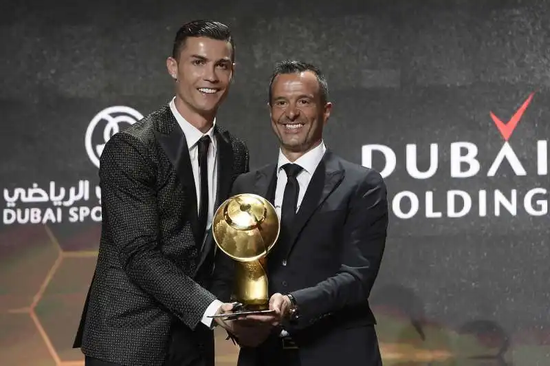 cristiano ronaldo e il procuratore jorge mendes 2