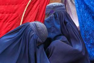 Donne con il burqa