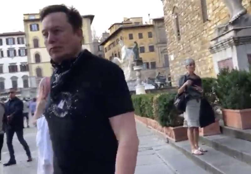 elon musk a firenze 1