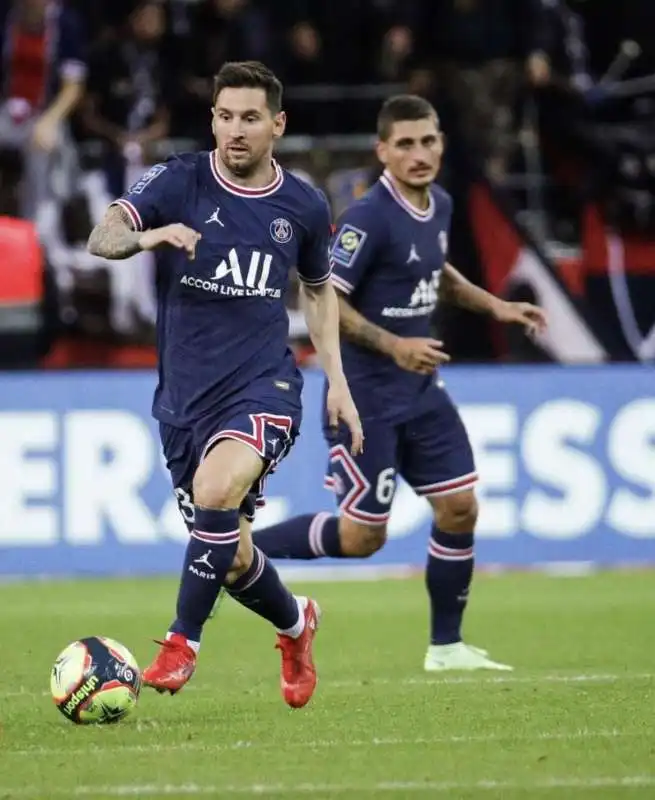 esordio messi psg reims 5