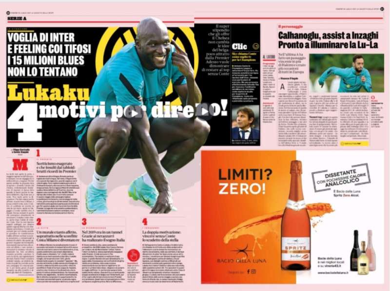 GAZZETTA SU LUKAKU