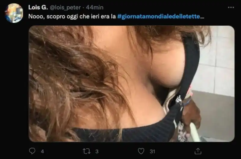 giornata mondiale delle tette   tweet 24