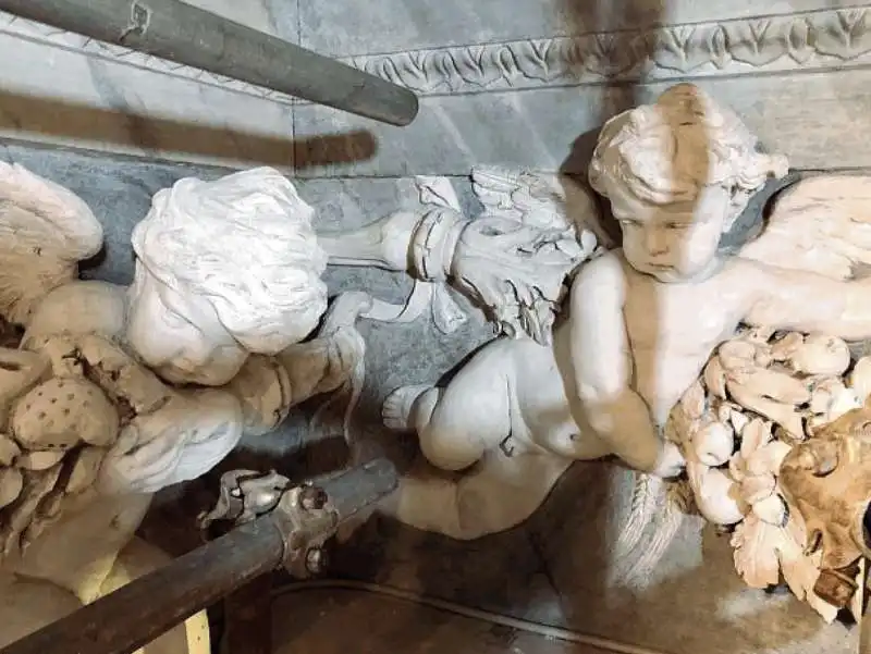 i putti del fregio della cappella cornaro 