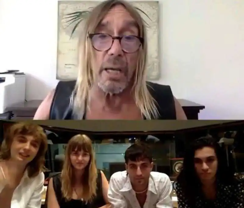 iggy pop e i maneskin  1