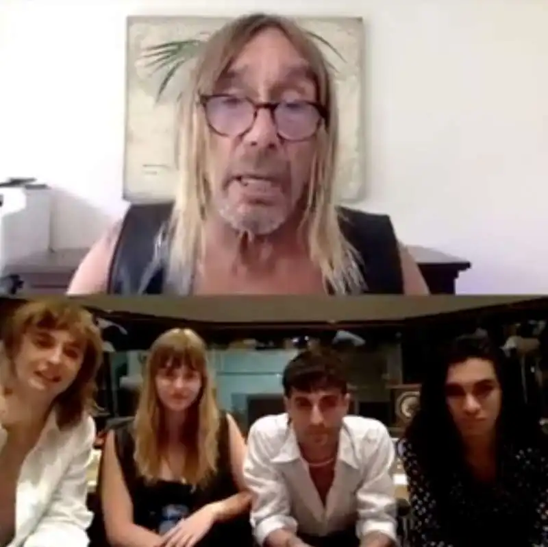 iggy pop e i maneskin  3