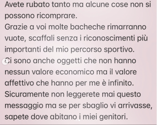 il post di arianna errigo contro i ladri