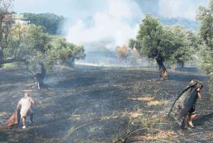 Incendio a Pescara