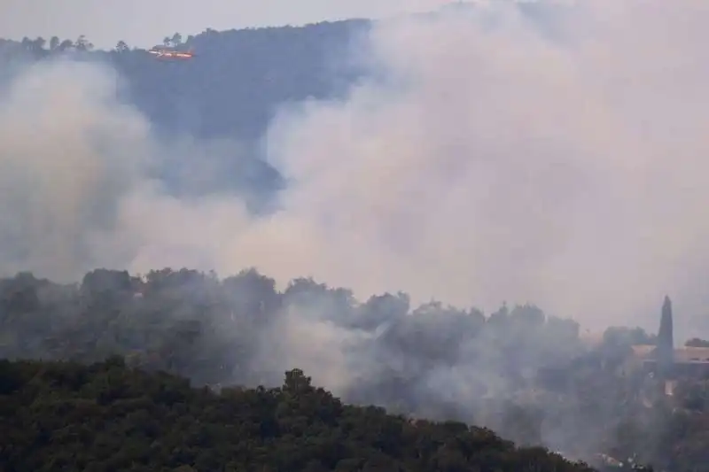 incendio in costa azzurra 17