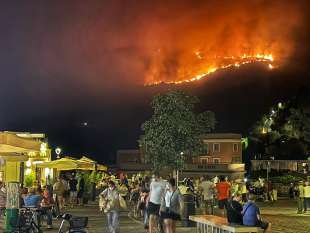 Incendio Monte Catillo Tivoli