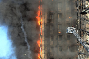 incendio palazzo milano