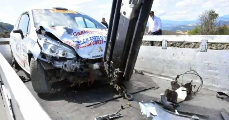 incidente rally appennino reggiano 