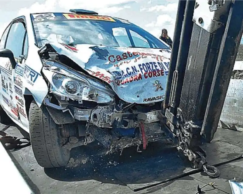 incidente rally dell appennino reggiano 