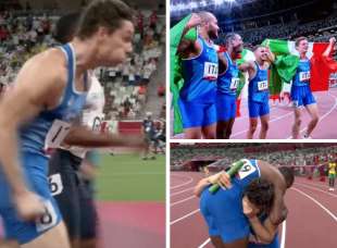 italia oro nella 4x100 a tokyo 2020 4